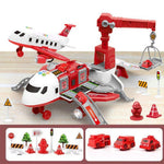 Creative Aircraft and Vehicle Playset for Kids