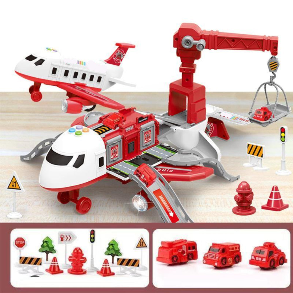 Creative Aircraft and Vehicle Playset for Kids