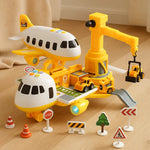 Creative Aircraft and Vehicle Playset for Kids