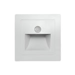 Wandeinbau-Bewegungsmelderlampe – Elegantes Aluminiumdesign mit Energiespar-LED für Treppenhaus und Flur