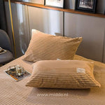 WohlfühlNest | 3-teiliges Fleece-Bettwäsche-Set für den Winter