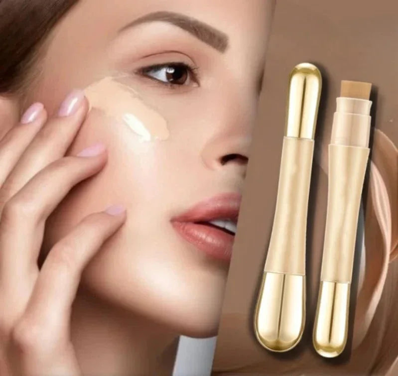 Hautveredelnder 2-in-1 Make-up-Stick für makellose Haut