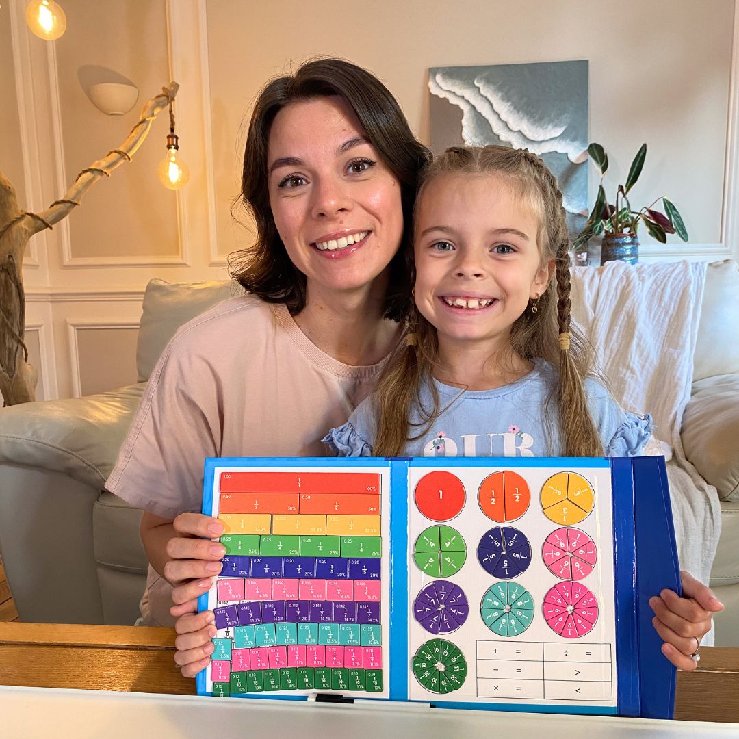 Fraction Game - Magnetisches Bruchpuzzle für Kinder