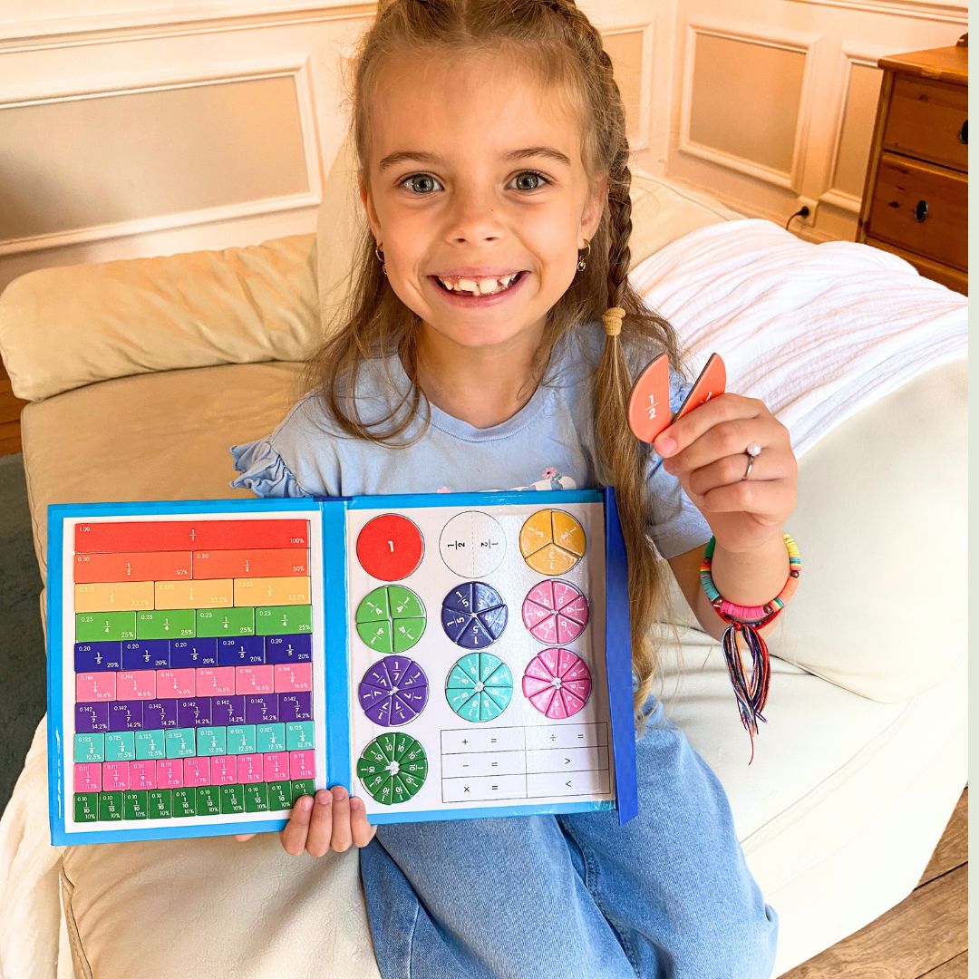 Fraction Game - Magnetisches Bruchpuzzle für Kinder