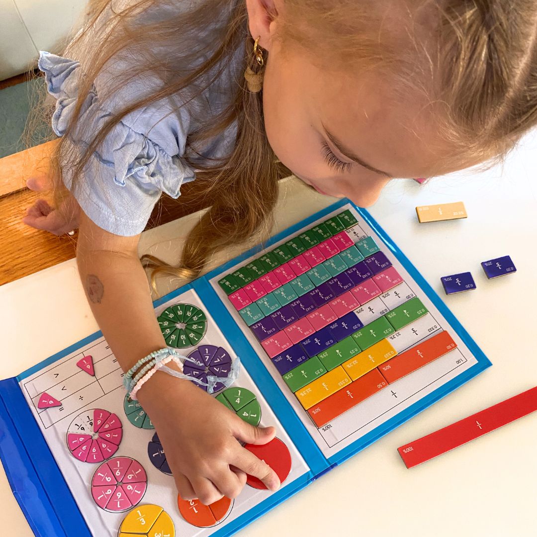 Fraction Game - Magnetisches Bruchpuzzle für Kinder
