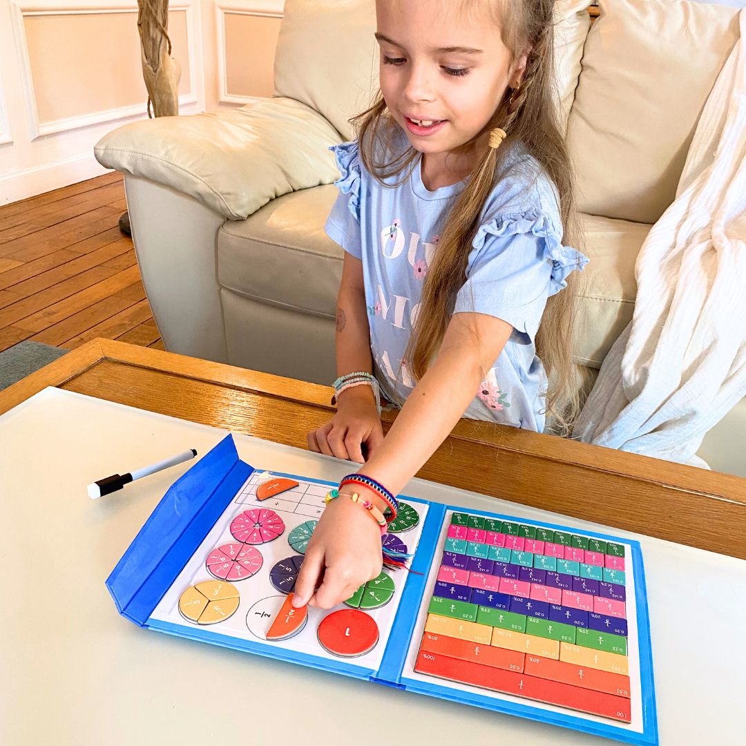 Fraction Game - Magnetisches Bruchpuzzle für Kinder