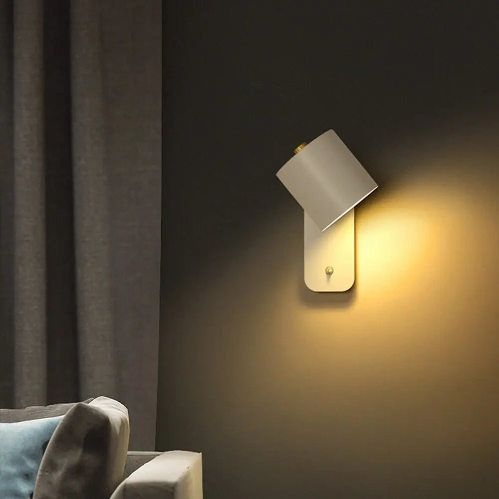 Elegant set of 2 wall lamps with LED technology