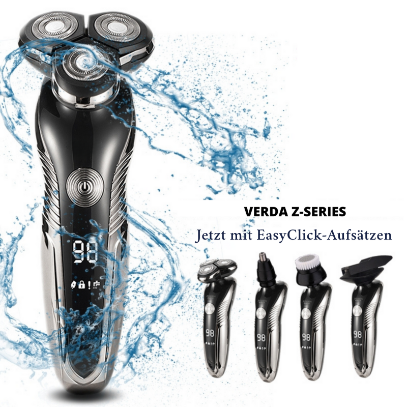 Waterproof Z-Shaver – Rechargeable and skin-friendly for wet and dry shaving