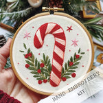 Winterzauber: Kreativset für eine festliche Stickerei