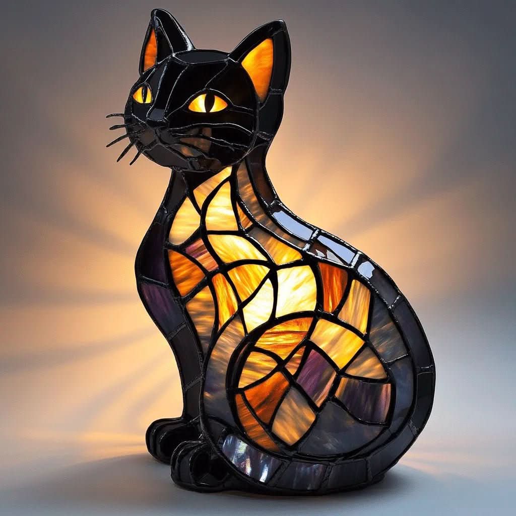 Cat Magic - Playful LED Night Light for a Cozy Atmosphere