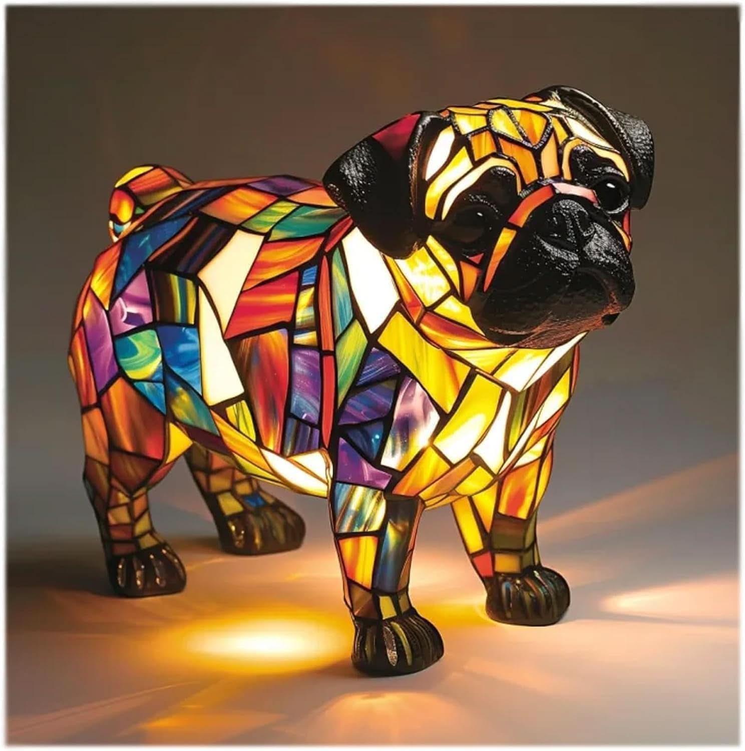 Dog Light Figure | Artistic LED Night Light for Animal Lovers