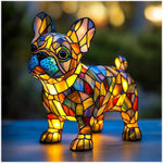 Dog Light Figure | Artistic LED Night Light for Animal Lovers