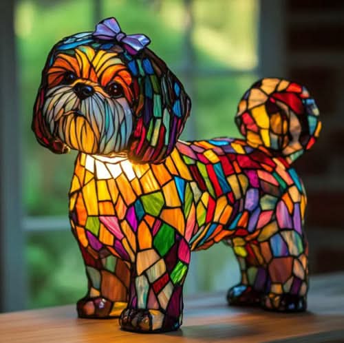 Dog Light Figure | Artistic LED Night Light for Animal Lovers