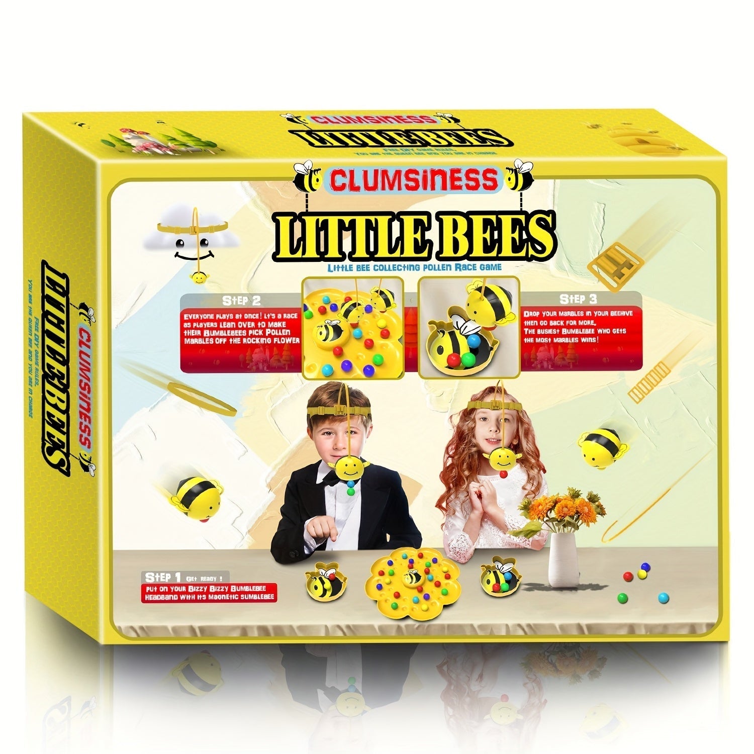 Bienenchaos - Magnetisches Holzspiel für Kinder