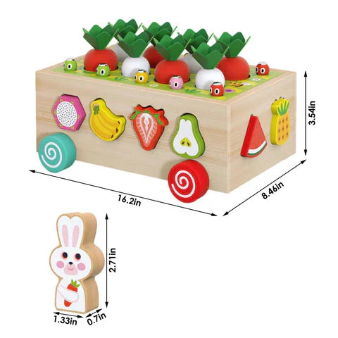 Montessori Gartenformensortierer - Spielerisches Lernen fördern