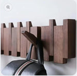 Stylish Piano-Design Coat Rack – 8 Foldable Hooks for Your Home
