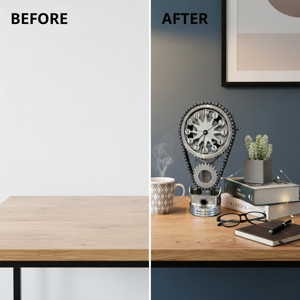 Mechanical Masterpiece – Add character to your room