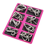 Fun Metal Puzzle for Clever Minds – Brain Teaser Game Set
