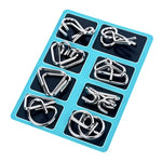Fun Metal Puzzle for Clever Minds – Brain Teaser Game Set