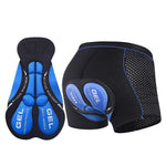 Gel cycling shorts with 3D seat pad for long distances