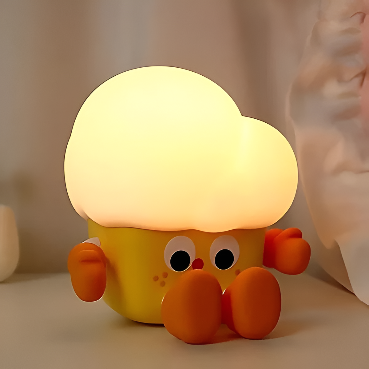 Charming rechargeable LED night light for any room