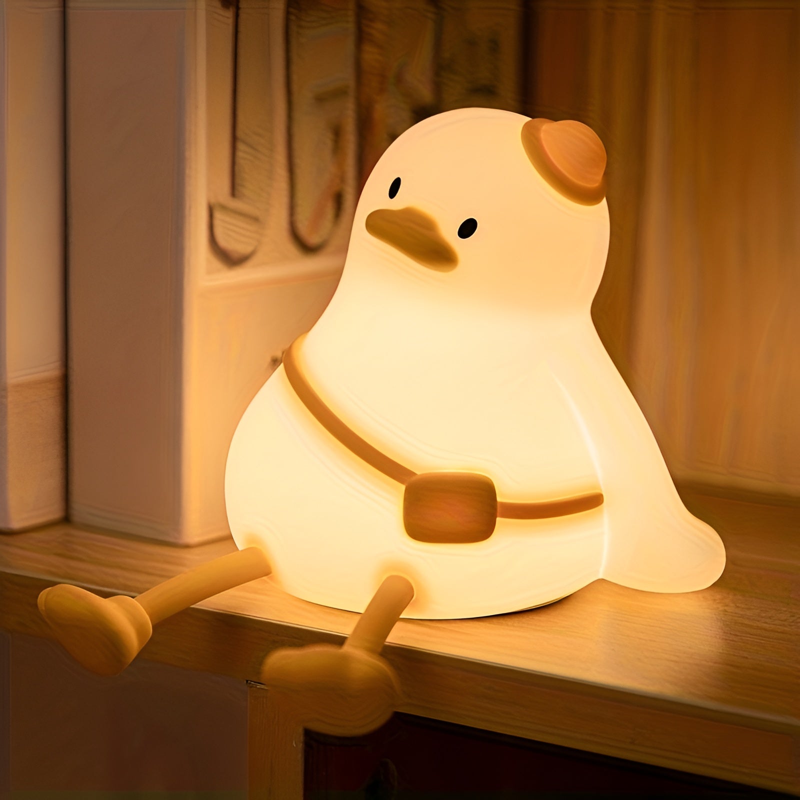 Charming rechargeable LED night light for any room