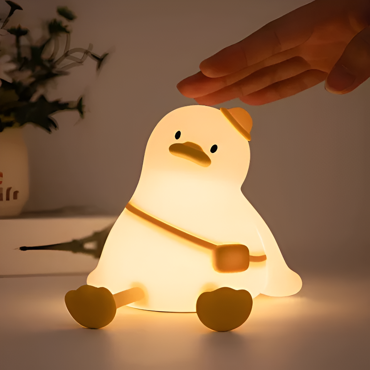 Charming rechargeable LED night light for any room