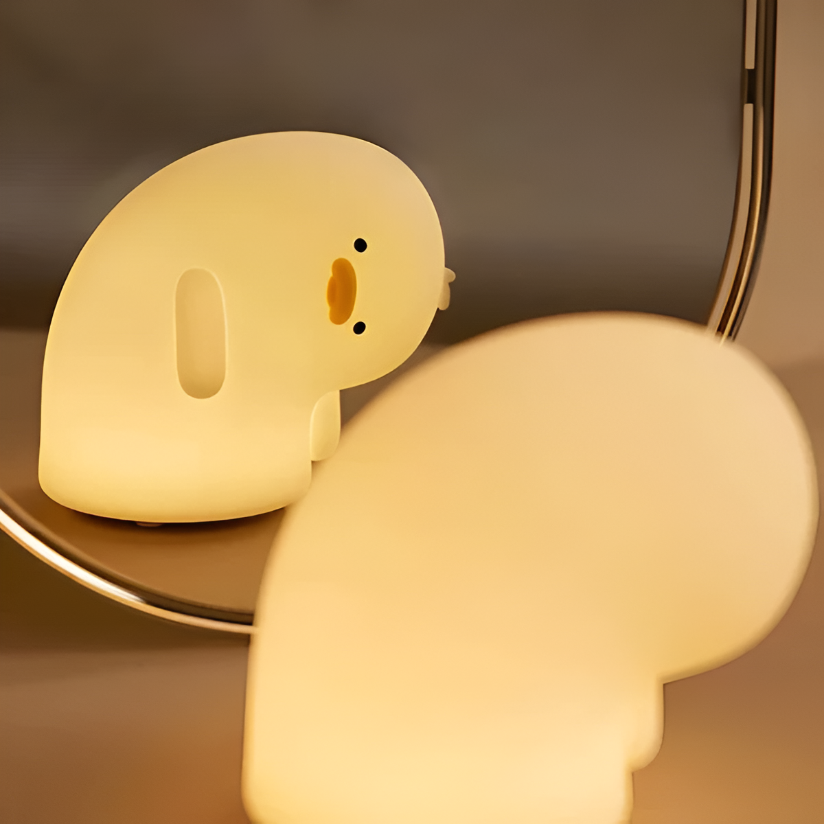 Charming rechargeable LED night light for any room
