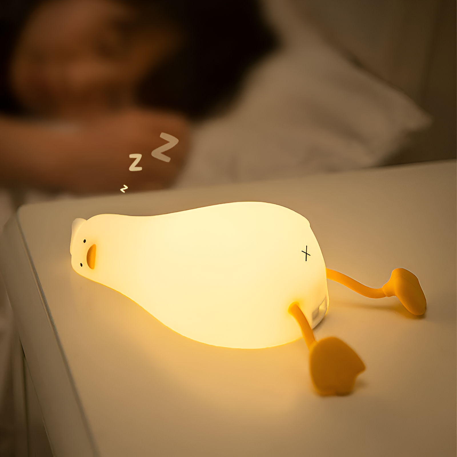 Charming rechargeable LED night light for any room