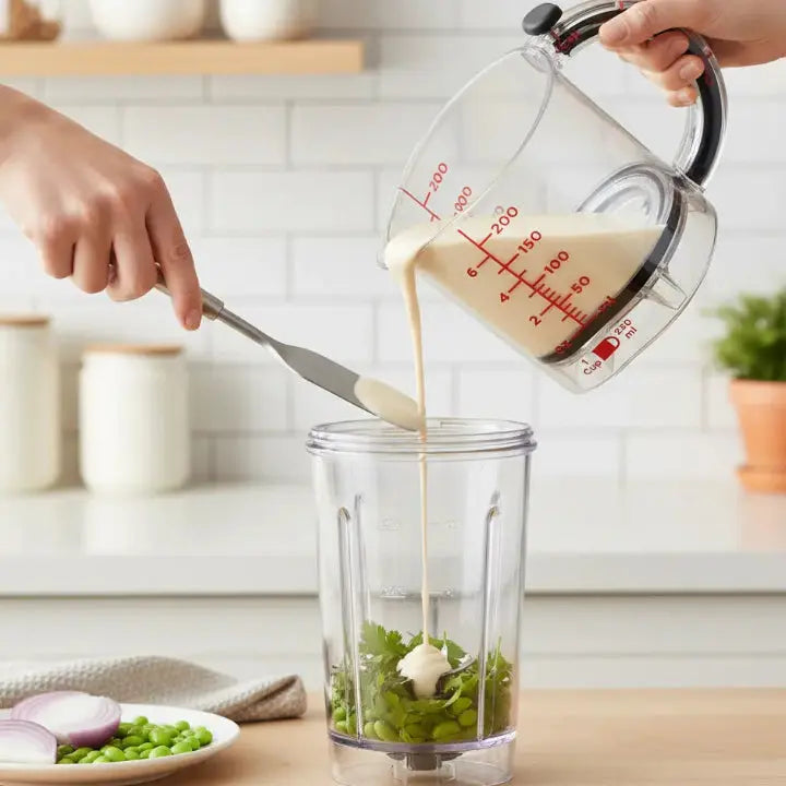 Praktischer Messbecher 250 ml – Transparente Messhilfe mit Skala