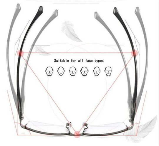 VisionFlex | Smart progressive glasses for any environment | Black