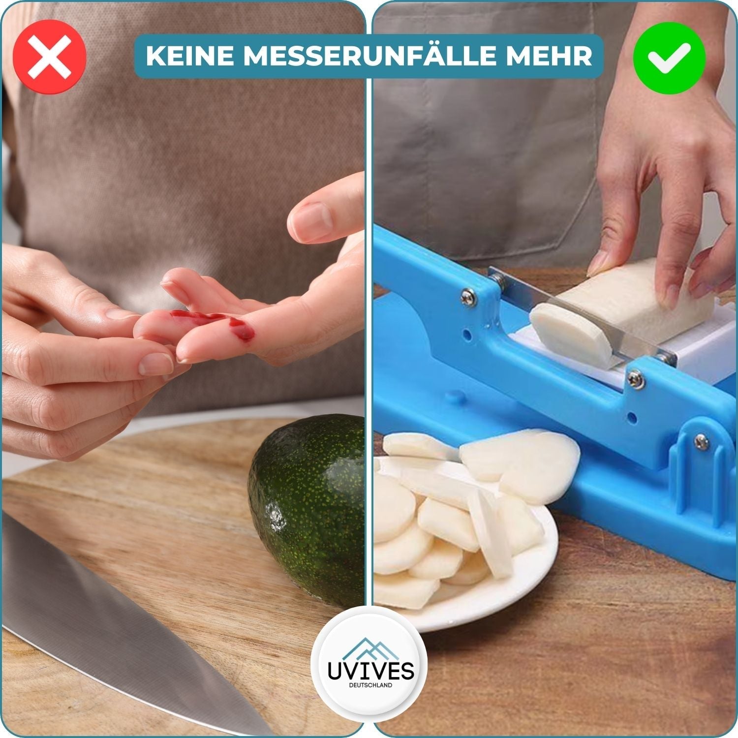 SchnellSchneider - Vielseitige Küchenmaschine für präzises Schneiden