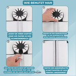 KreativSchneider - 12-in-1 360° Rotations-Papierschneider