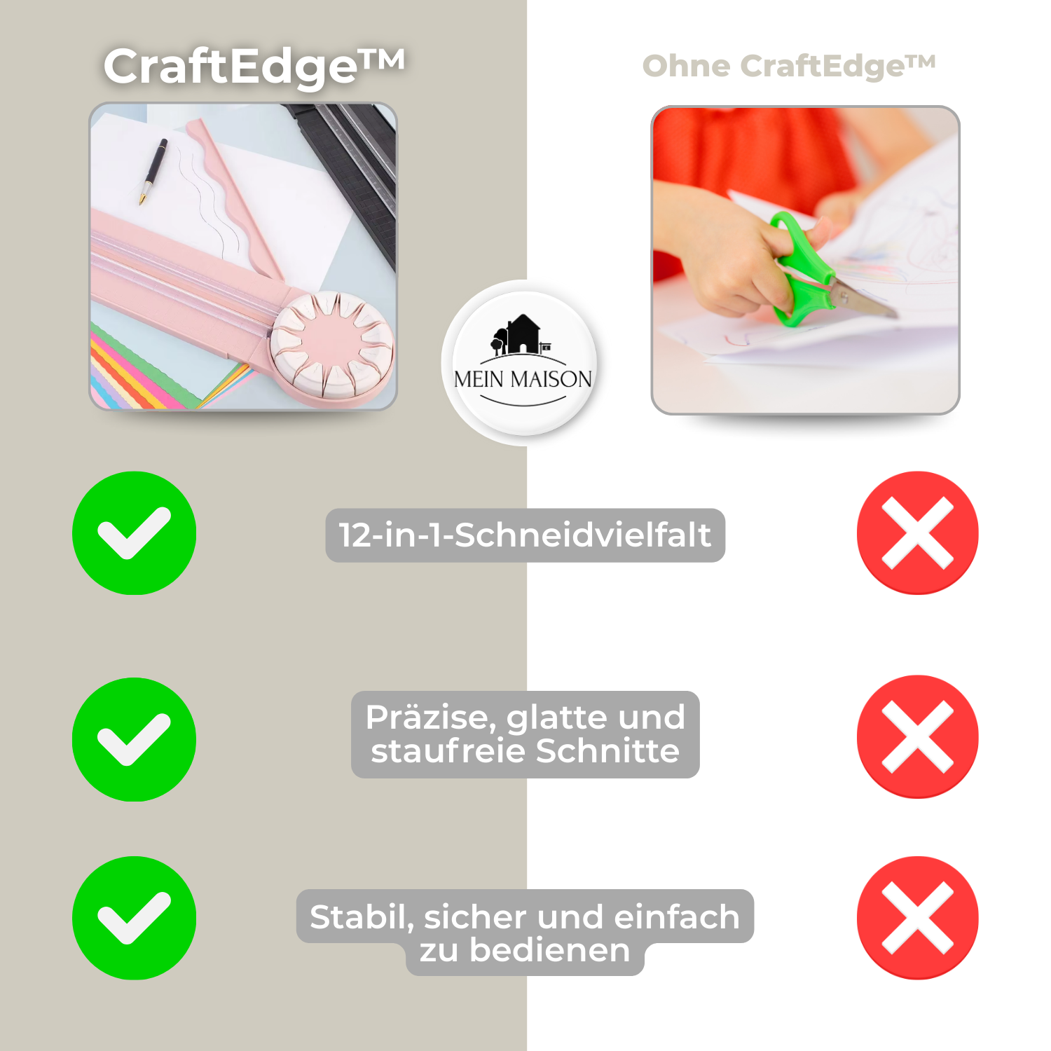 Präzisionsschneider Pro – 12-in-1 Kreativwerkzeug