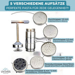 Nudelzauber - Manuelle Nudelmaschine für frische Pasta