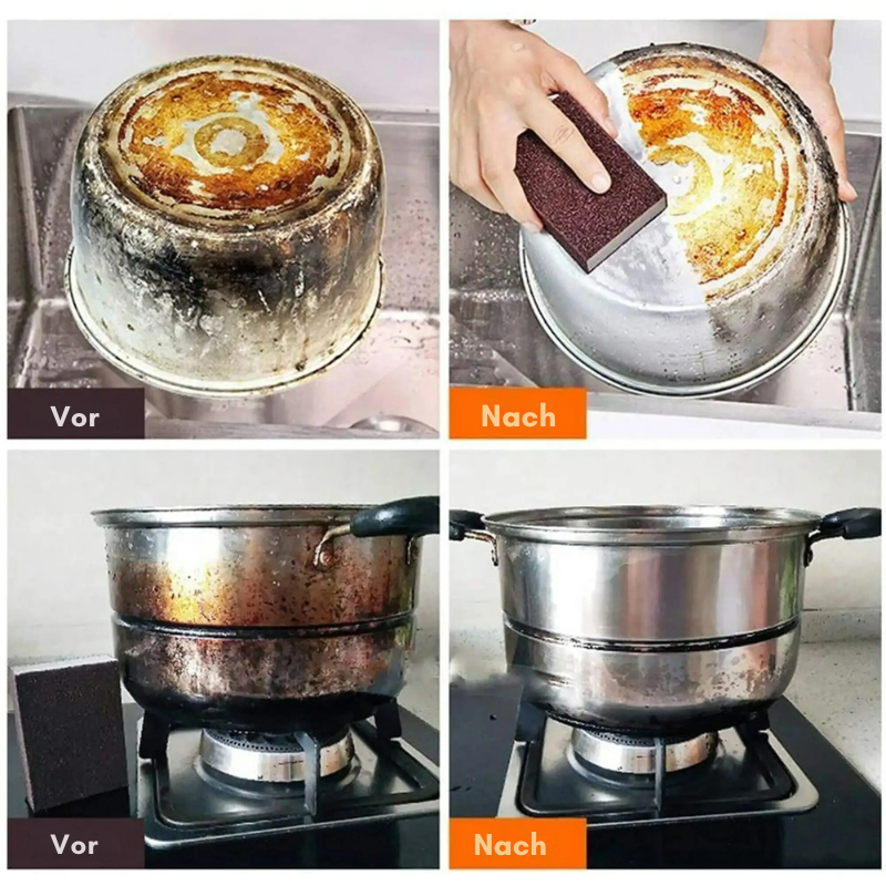 Nano-Reinigungsschwamm Set für mühelose Sauberkeit