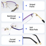 Light Multifocal Glasses | Robust Frame | Scratch-Resistant & Water-Repellent