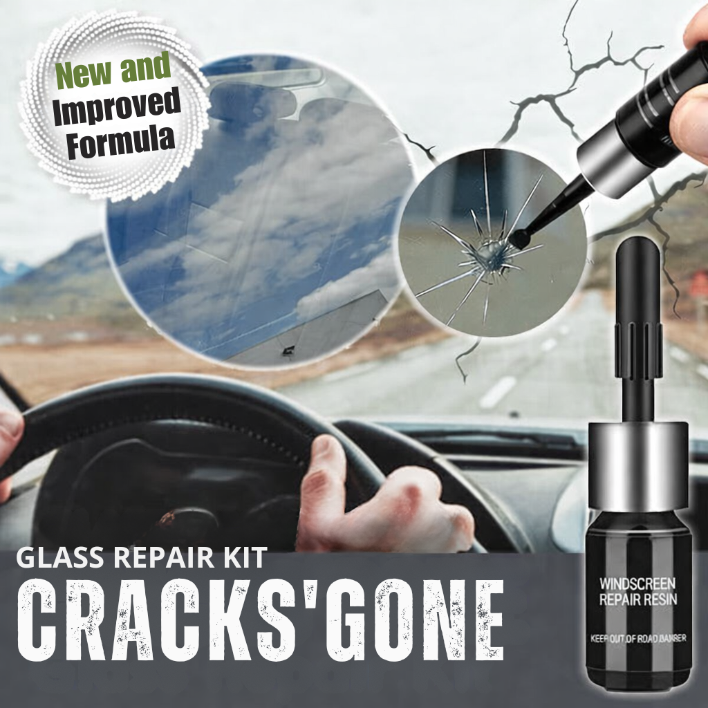 Windshield Repair Kit | Invisible Seal for Cracks
