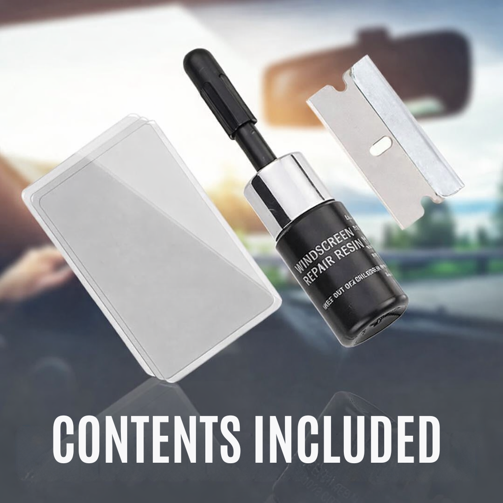 Windshield Repair Kit | Invisible Seal for Cracks