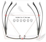 Versatile Glasses | Multifocal Lenses for Near and Distance Vision | Glare and UV Protection | VisionFlex