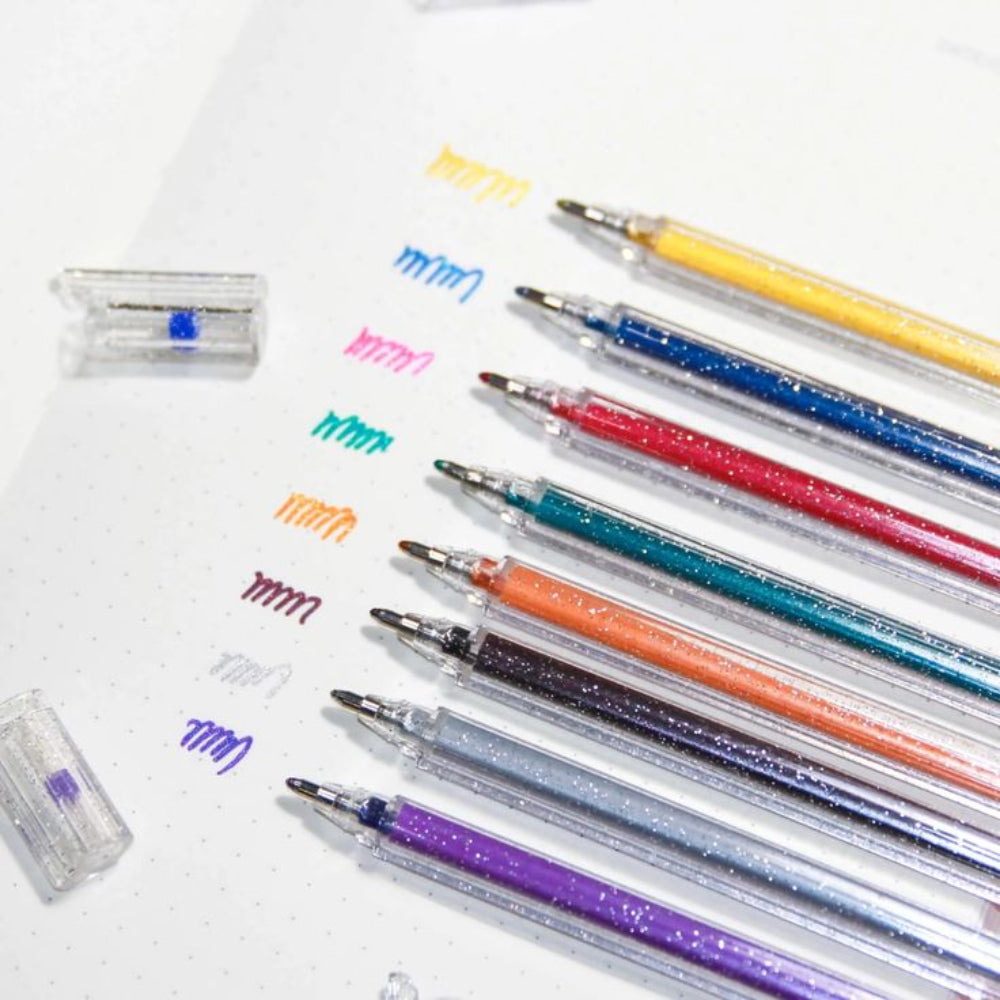 Sparkling Gel Pens for Creative Moments