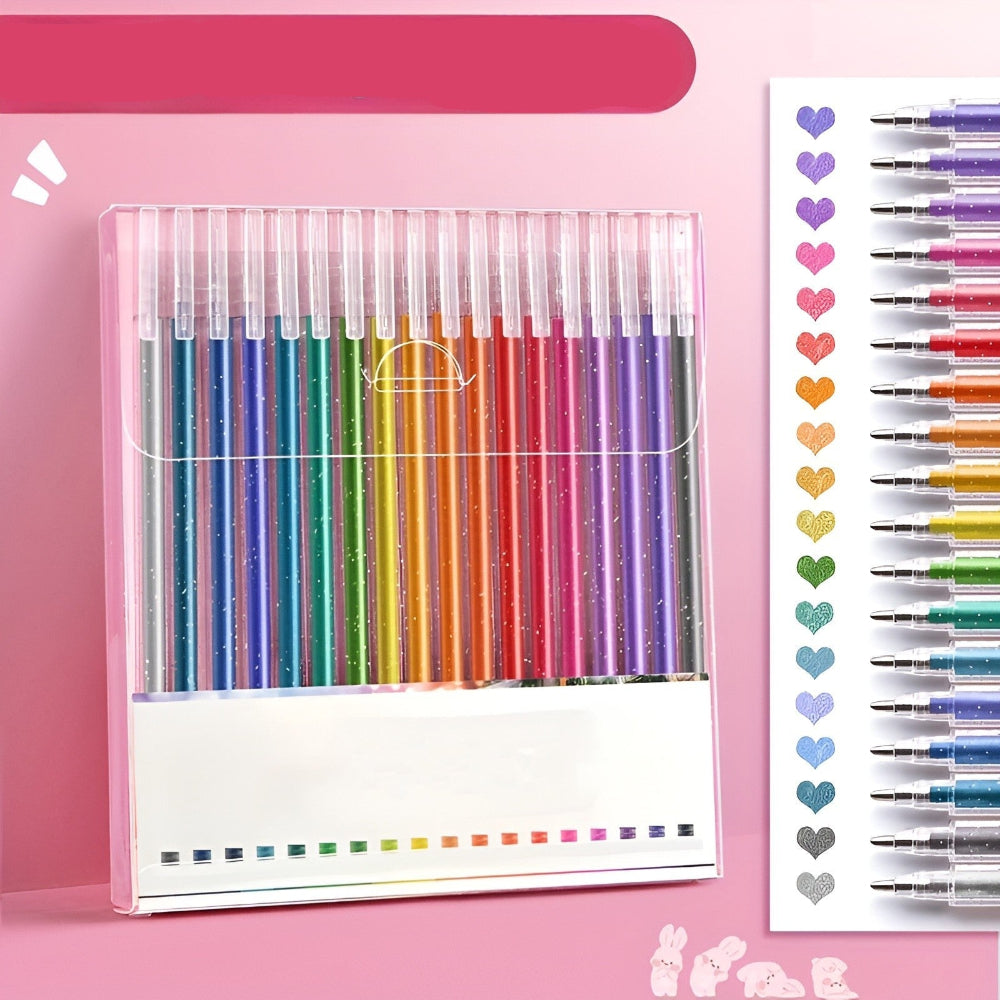 Sparkling Gel Pens for Creative Moments