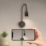 Flexible Wandlampe mit USB-Ladeanschluss und Touch-Steuerung