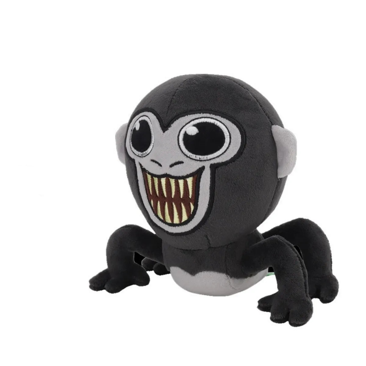 Plush toy of a colorful monkey