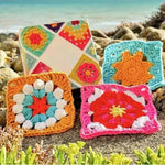 Colorful Crochet Pattern Cards for Creative Projects