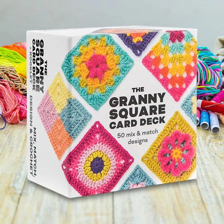 Colorful Crochet Pattern Cards for Creative Projects