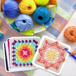 Colorful Crochet Pattern Cards for Creative Projects