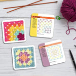Colorful Crochet Pattern Cards for Creative Projects
