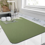Ultra-Fast Dish Drying Mat for Kitchen | High Water Absorption