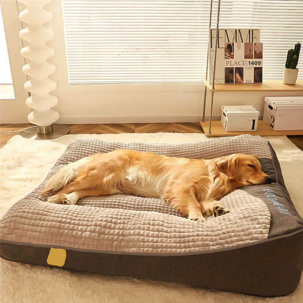 Geräumiges, Kratzfestes Hundebett mit Hohem Rand